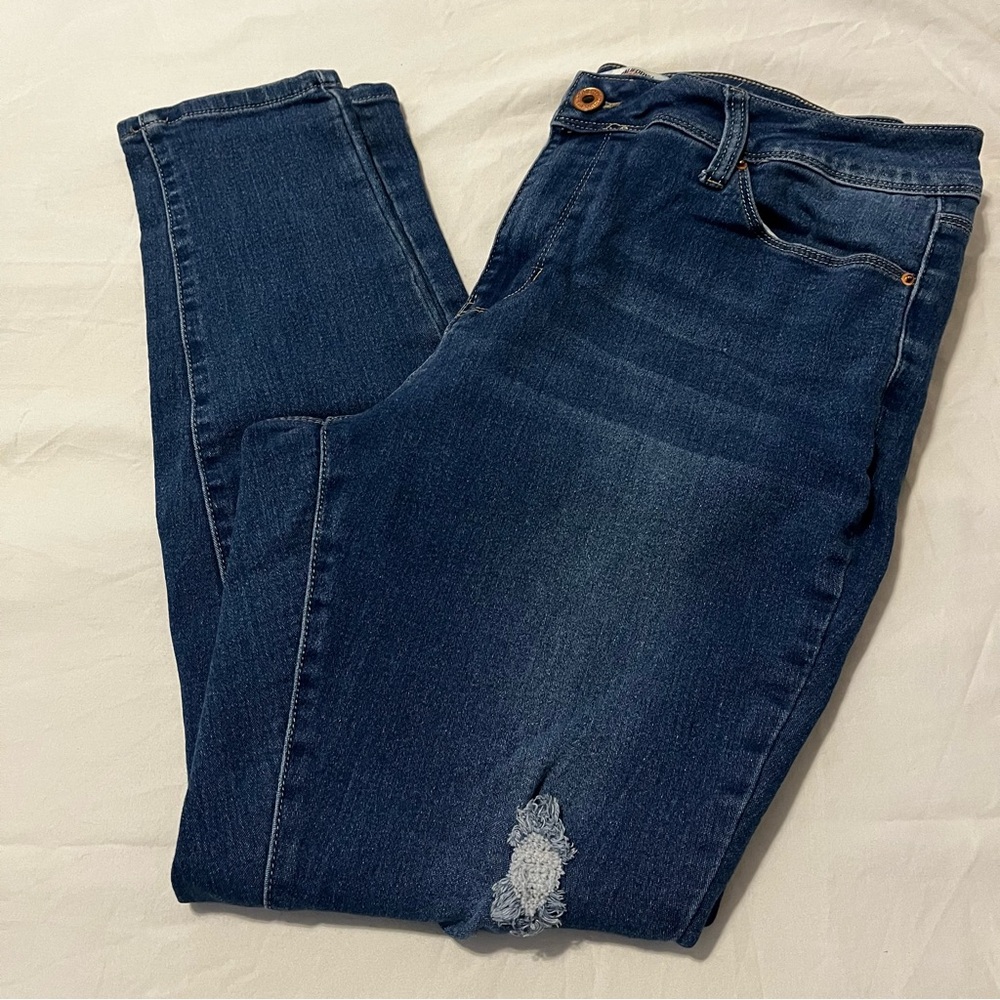 LAST CHANCE: California Vintage Brand Skinny Distressed Jeans